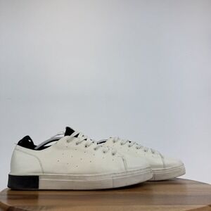Mens Mia The Lace Up White Faux Leather Comfort Casual Sneakers Size 13 M GUC